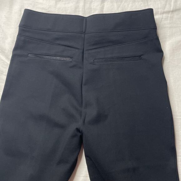 Spanx Perfect Fit Ponte Flare Pants Black Size XL Women's High Rise Stretch - Picture 4 of 6